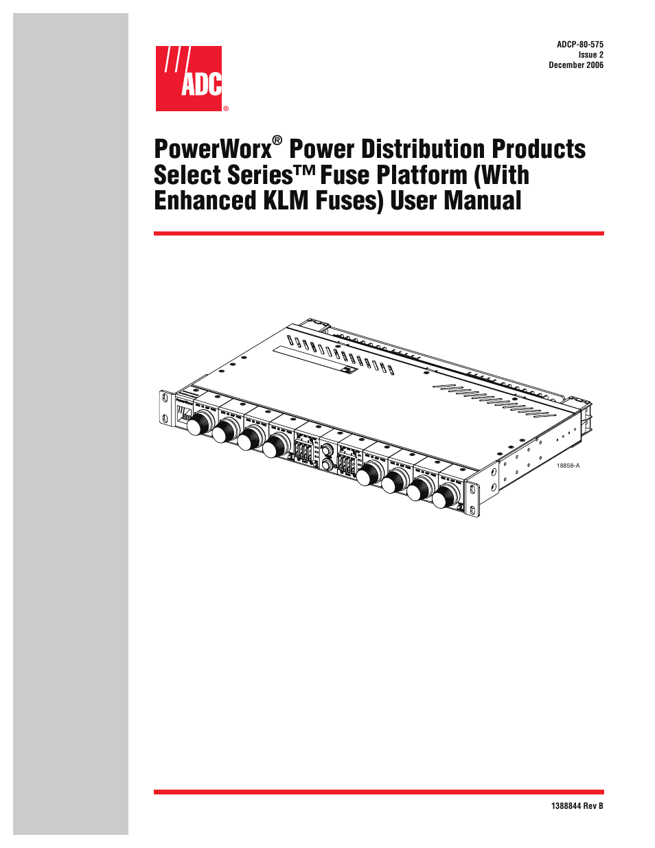 ADC PowerWorx Power Distribution User Manual | 40 pages