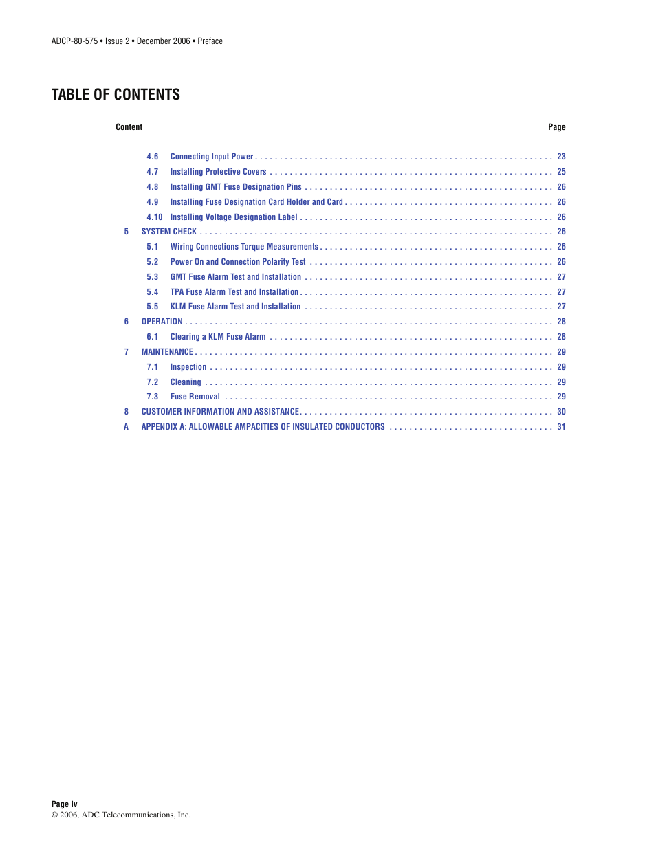 ADC PowerWorx Power Distribution User Manual | Page 4 / 40