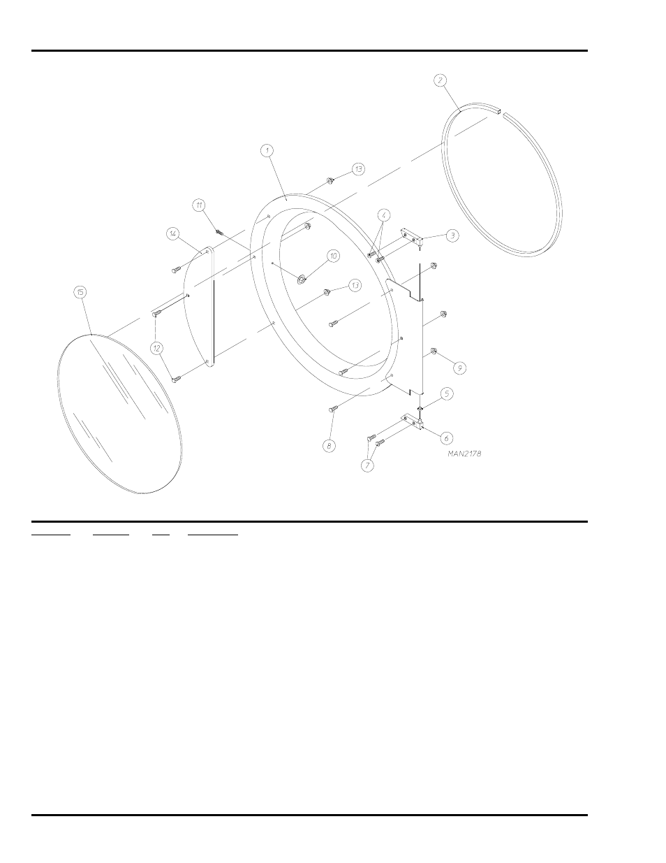 Main door "steel" assembly, Main door “steel” assembly | ADC AD-24 User Manual | Page 8 / 24