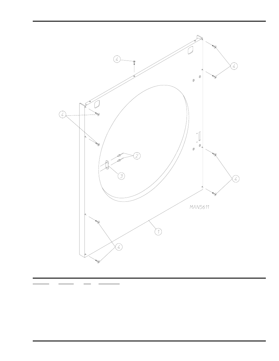 Cold rolled steel front panel assembly | ADC AD-24 User Manual | Page 9 / 24