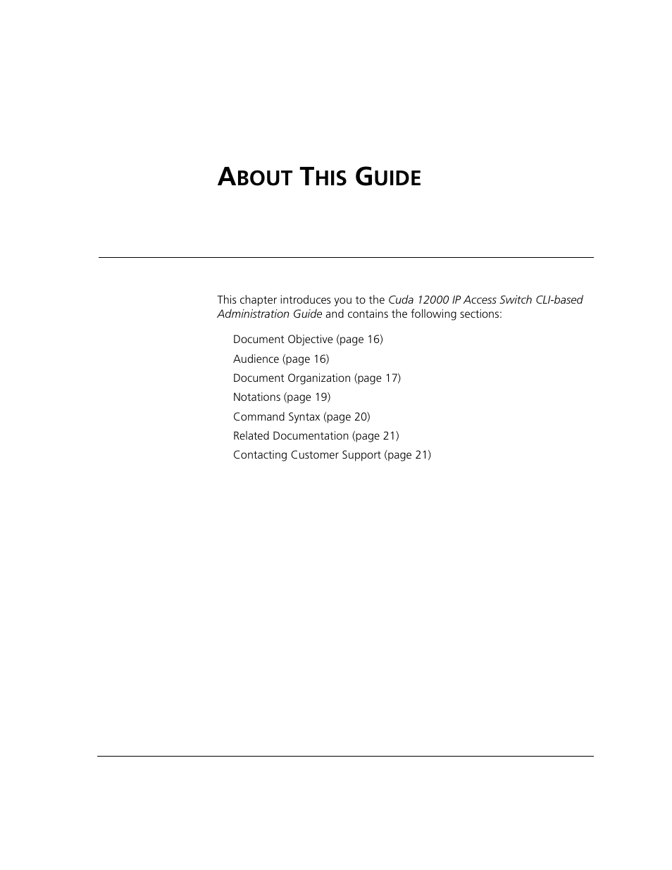 About this guide, Bout, Uide | ADC CUDA 3 User Manual | Page 17 / 620
