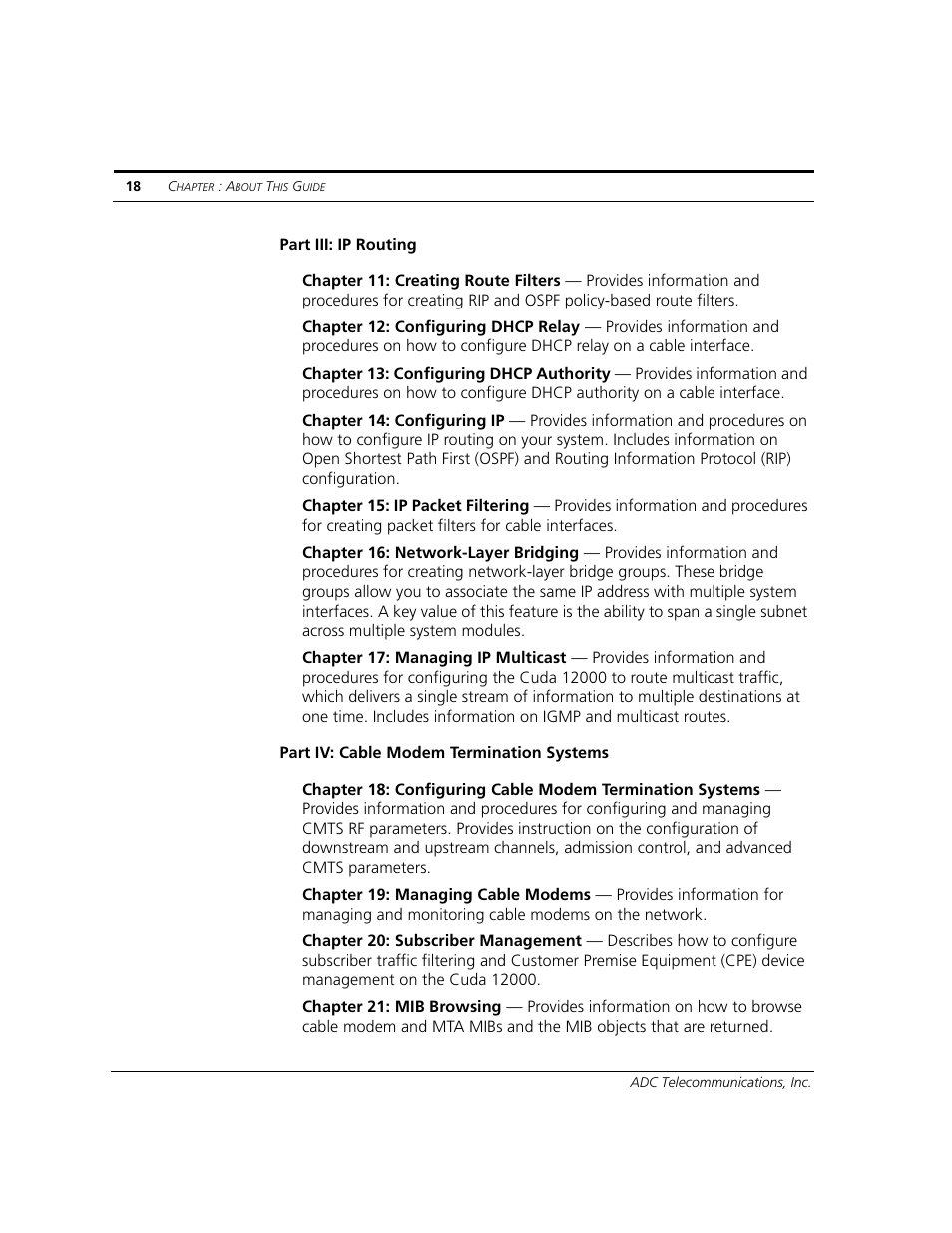 ADC CUDA 3 User Manual | Page 20 / 620