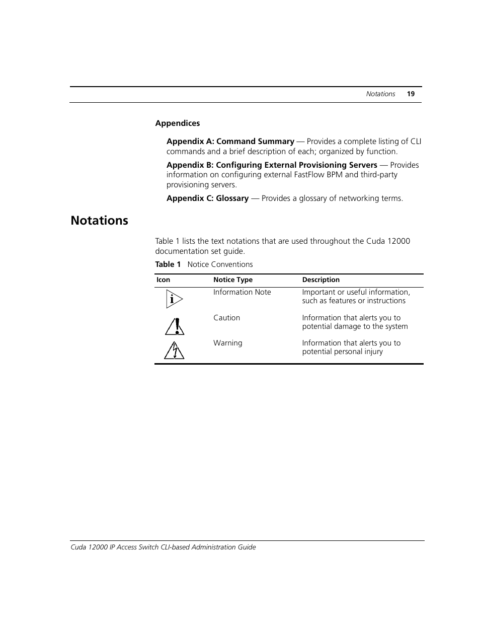 Notations | ADC CUDA 3 User Manual | Page 21 / 620