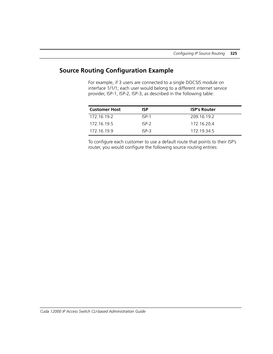 Source routing configuration example | ADC CUDA 3 User Manual | Page 327 / 620