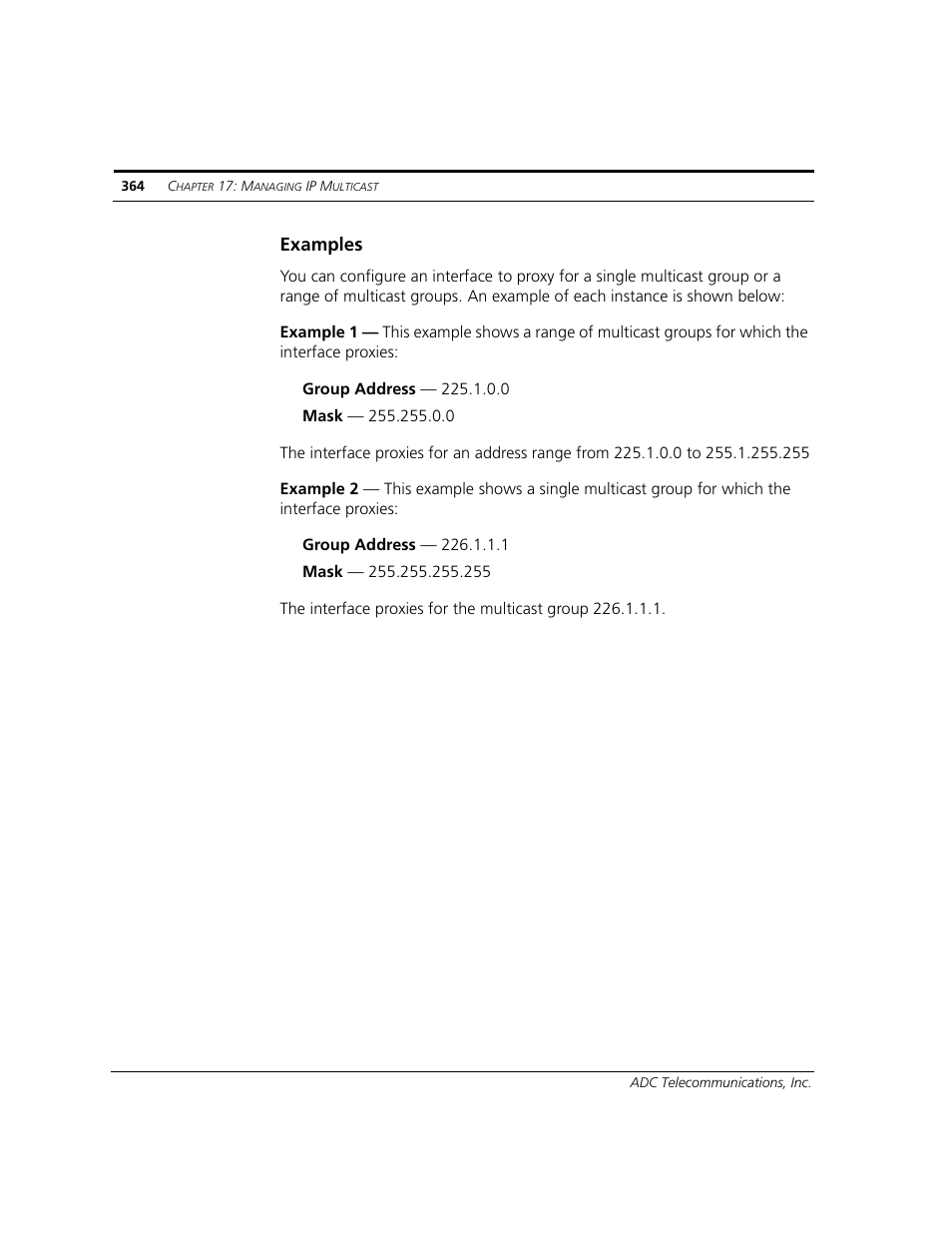 Examples | ADC CUDA 3 User Manual | Page 366 / 620