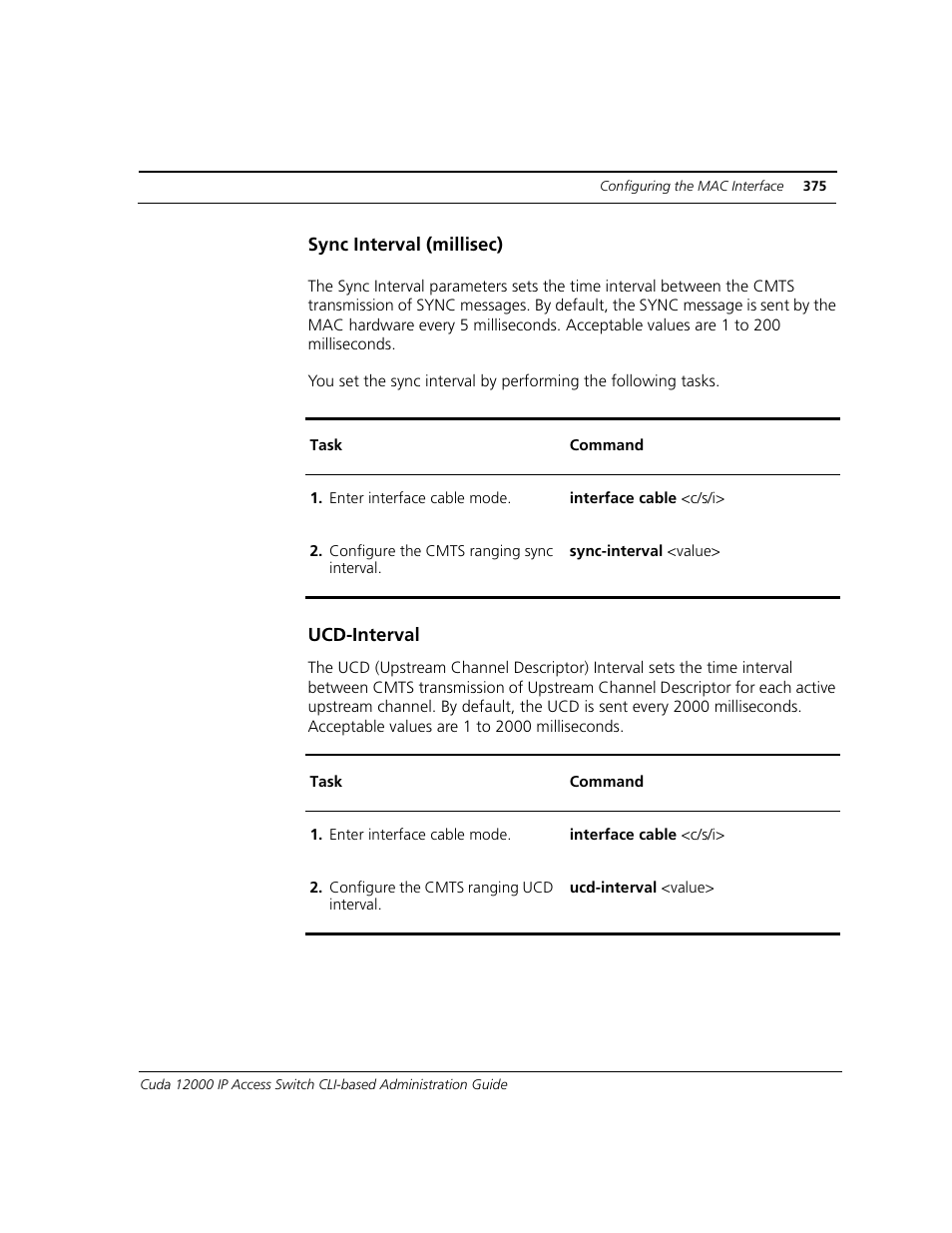 Sync interval (millisec), Ucd-interval | ADC CUDA 3 User Manual | Page 377 / 620