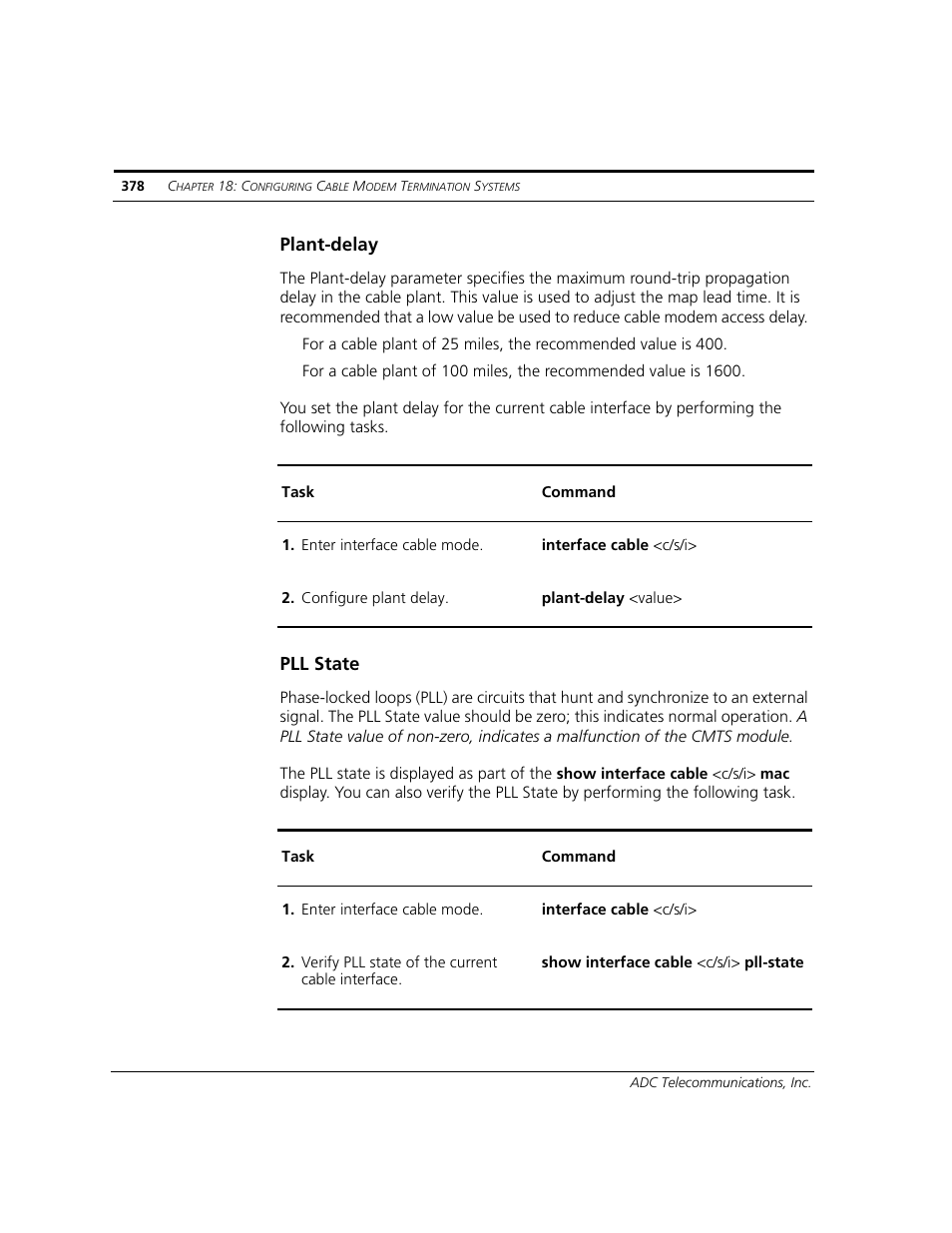 Plant-delay, Pll state | ADC CUDA 3 User Manual | Page 380 / 620