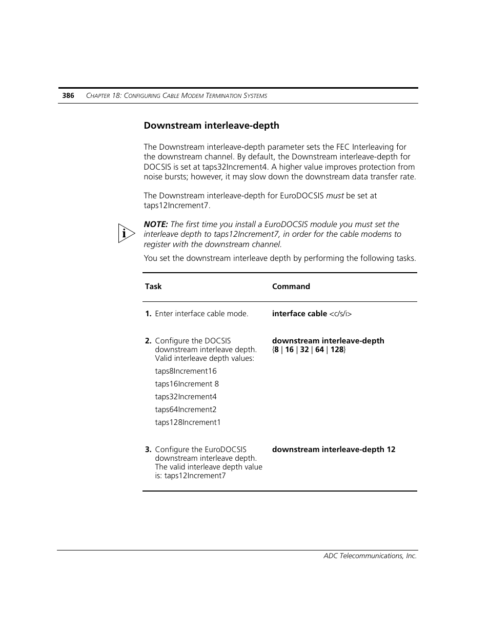 Downstream interleave-depth | ADC CUDA 3 User Manual | Page 388 / 620