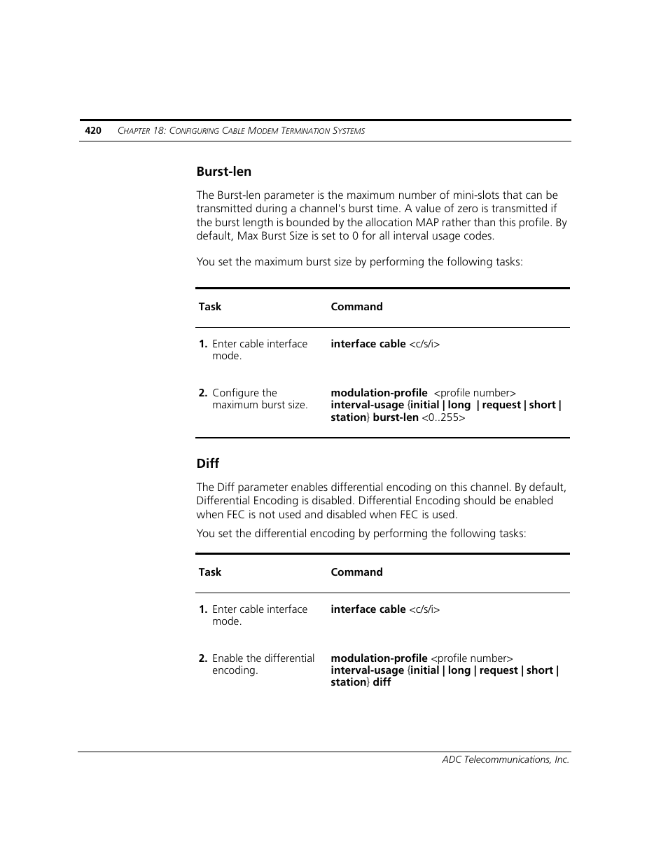 Burst-len, Diff | ADC CUDA 3 User Manual | Page 422 / 620