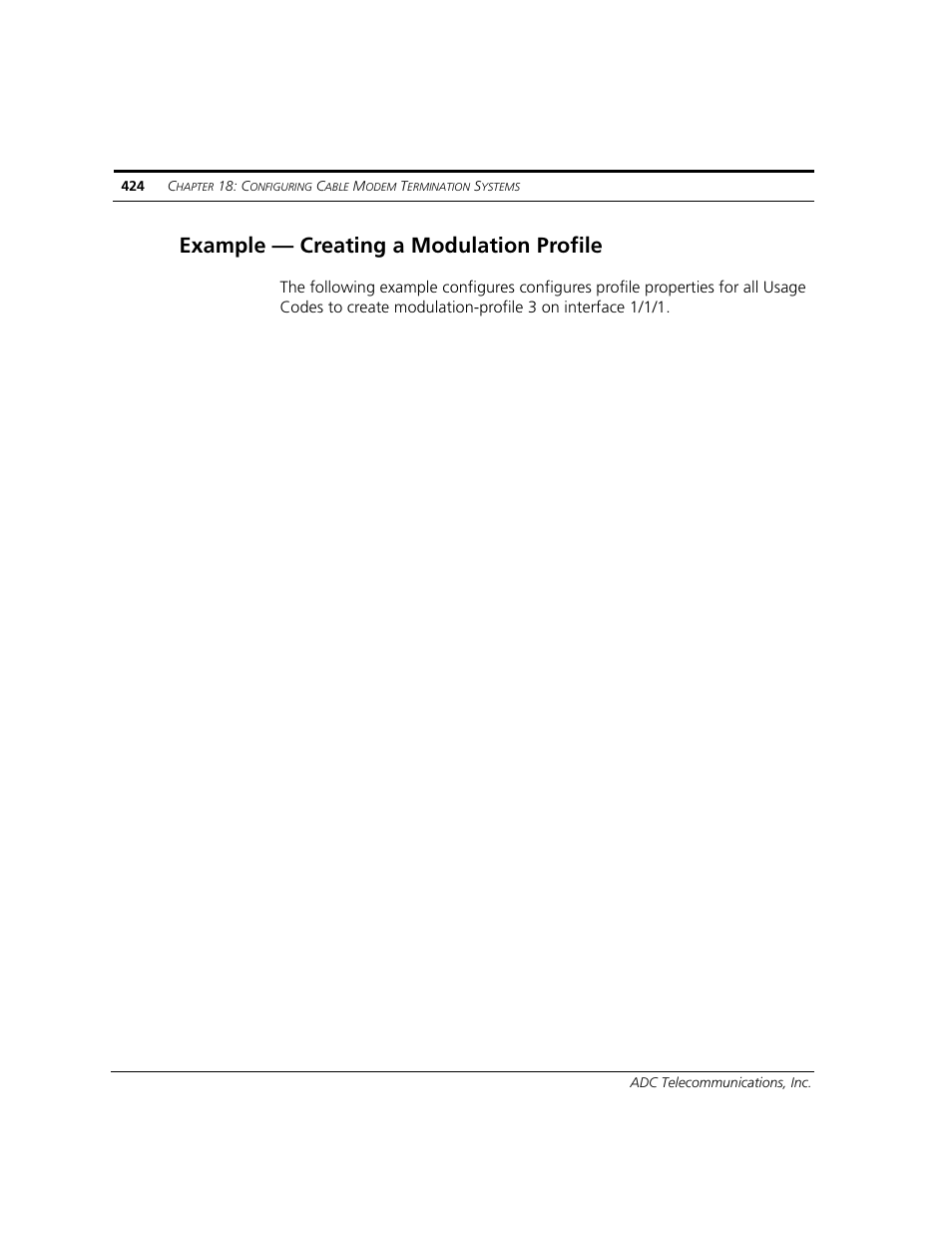 Example — creating a modulation profile | ADC CUDA 3 User Manual | Page 426 / 620