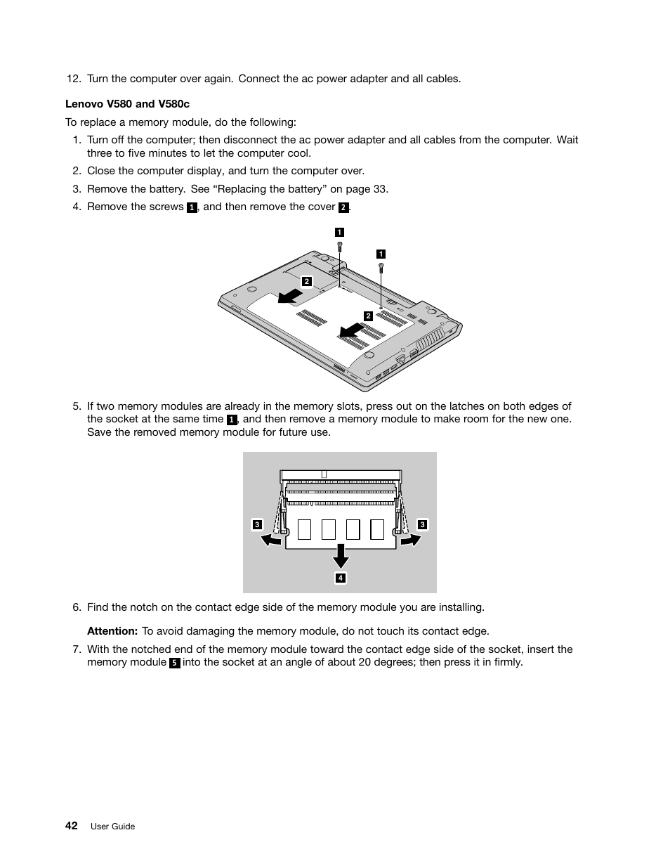 Lenovo V480 Notebook User Manual | Page 56 / 85