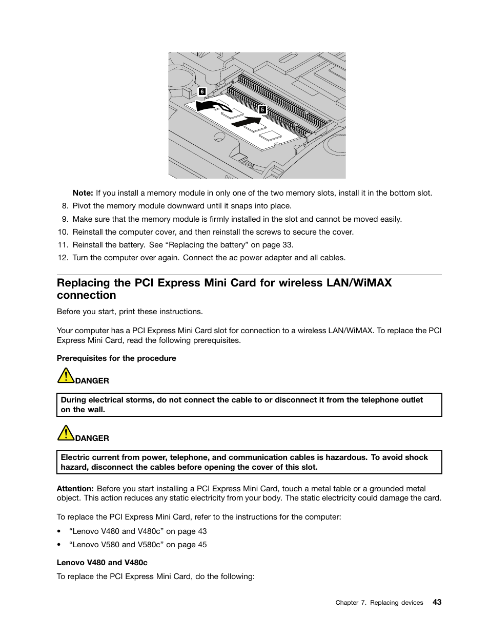 Lenovo V480 Notebook User Manual | Page 57 / 85