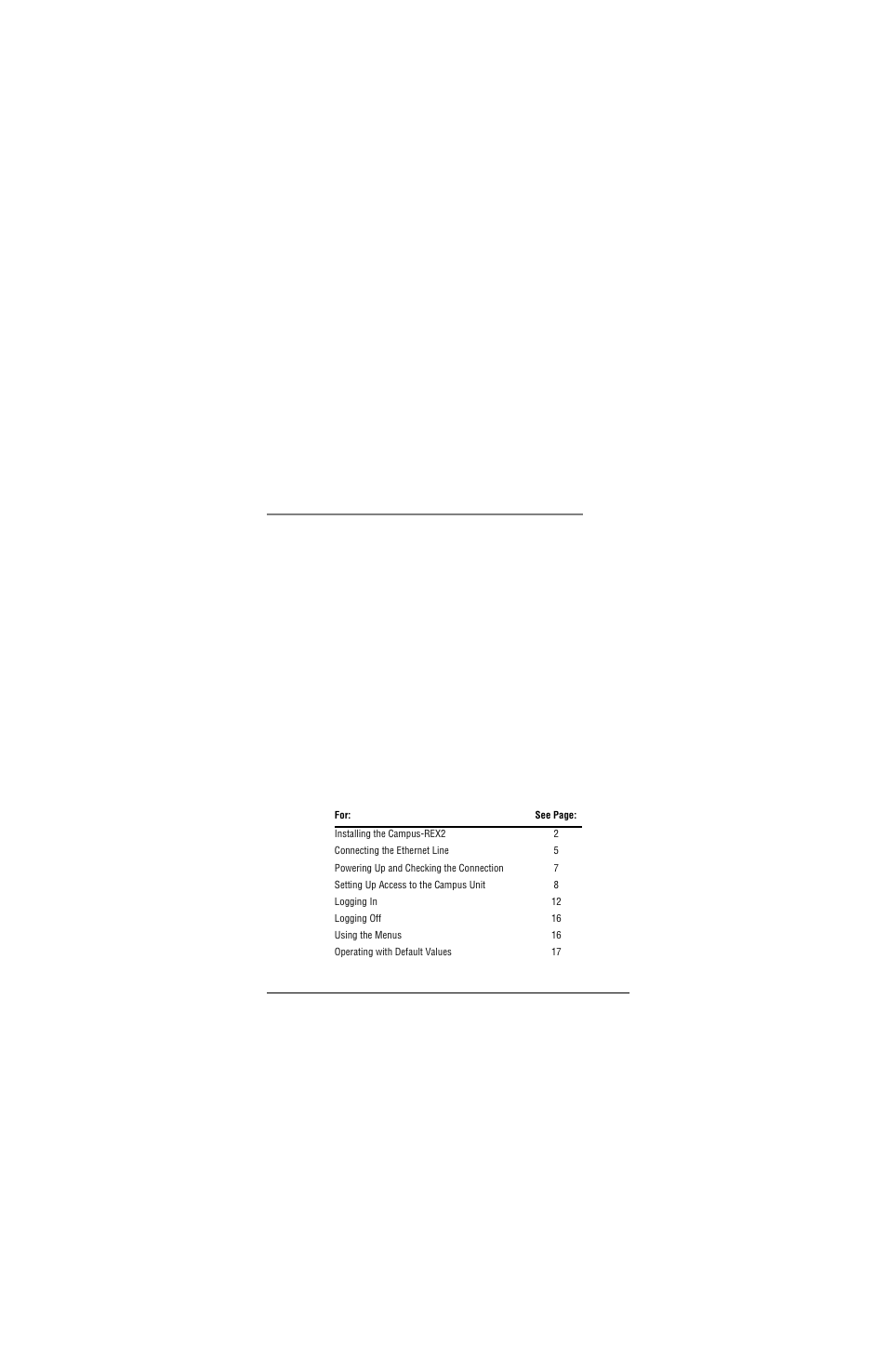 Installing and accessing therex2, Chapter 1: installing and accessing the rex2, Rex2 | Nstalling, Ccessing | ADC Campus-REX2 RS User Manual | Page 13 / 166