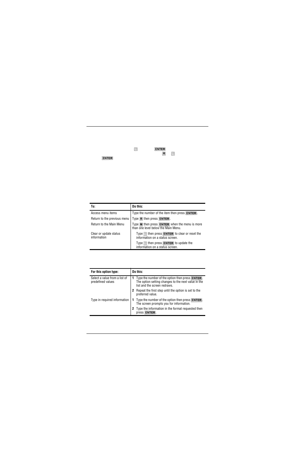 Logging off, Using the menus, Ogging | Sing, Enus | ADC Campus-REX2 RS User Manual | Page 28 / 166