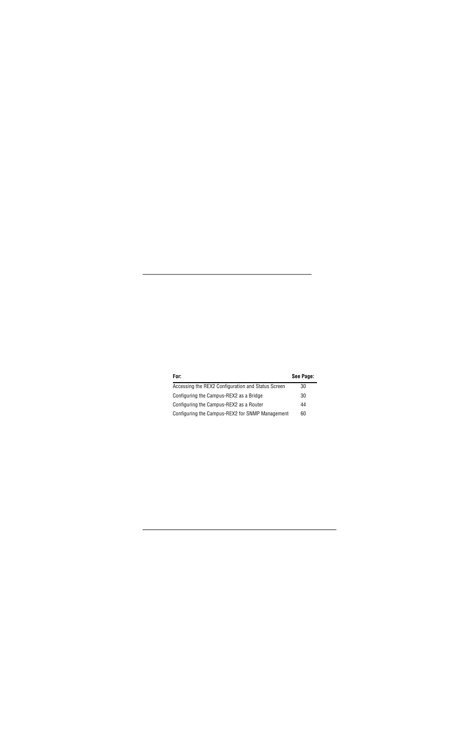 Configuring the rex2, Rex2, Onfiguring | ADC Campus-REX2 RS User Manual | Page 41 / 166