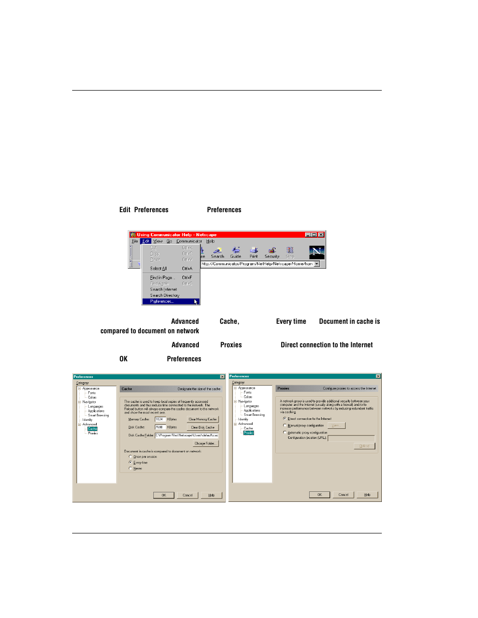 Configuring the web browser, Onfiguring the, Rowser | ADC MM701F User Manual | Page 18 / 94