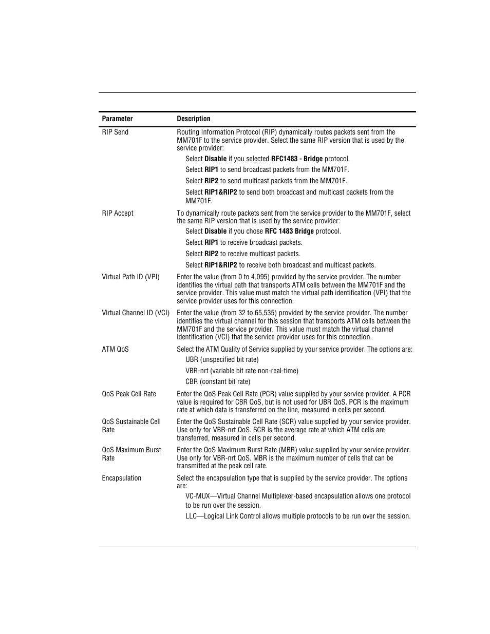 ADC MM701F User Manual | Page 31 / 94