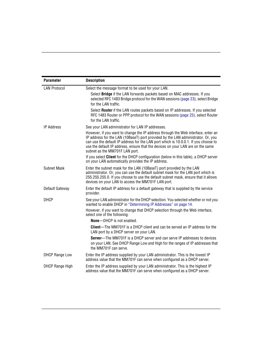 ADC MM701F User Manual | Page 34 / 94