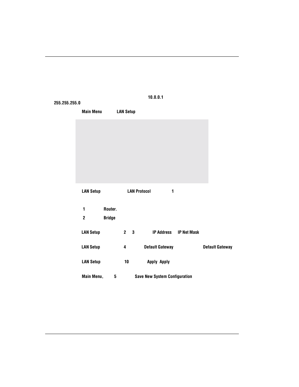 Setting up the lan, Etting, P the | ADC MM701F User Manual | Page 54 / 94