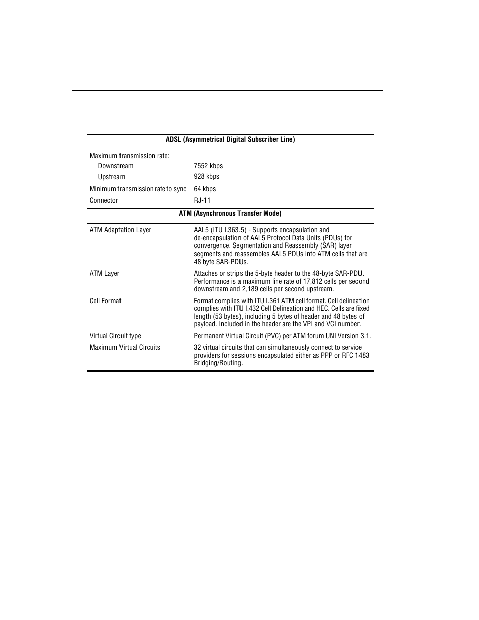 Wan interface | ADC MM701F User Manual | Page 78 / 94