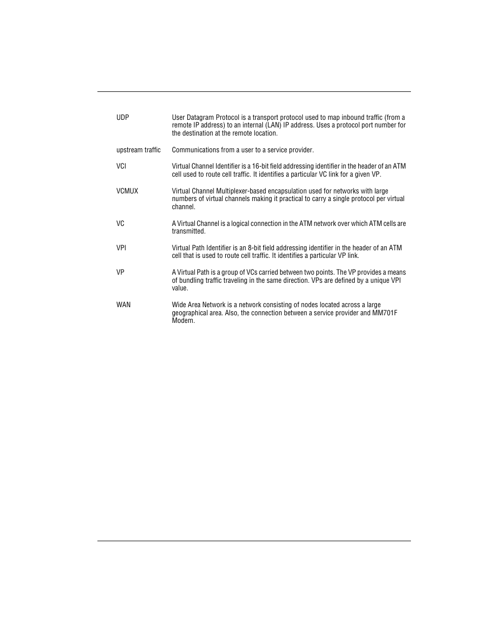 ADC MM701F User Manual | Page 87 / 94