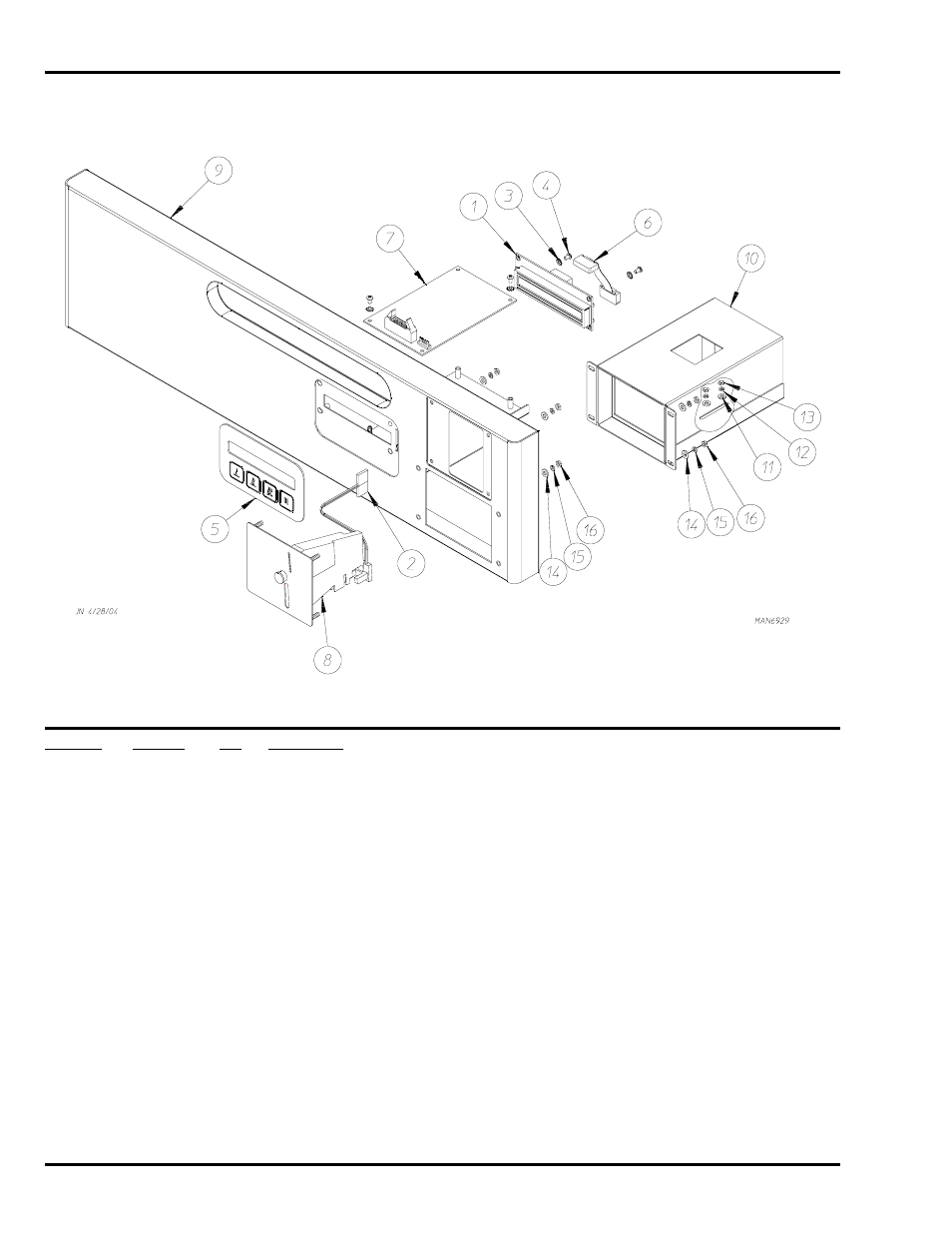 Phase 7.3 coin bottom panel assembly, For bottom control models | ADC SL20 Gen II User Manual | Page 10 / 36