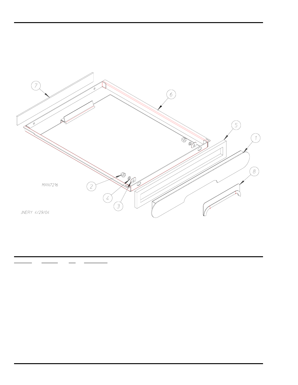 Lint drawer assembly | ADC SL20 Gen II User Manual | Page 14 / 36