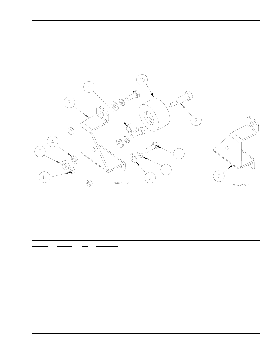 Rear tumbler wheel assemblies | ADC SL20 Gen II User Manual | Page 19 / 36