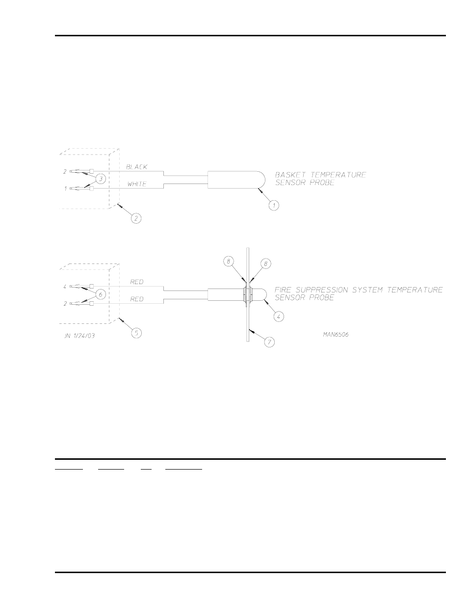 Temperature sensor assemblies | ADC SL20 Gen II User Manual | Page 21 / 36