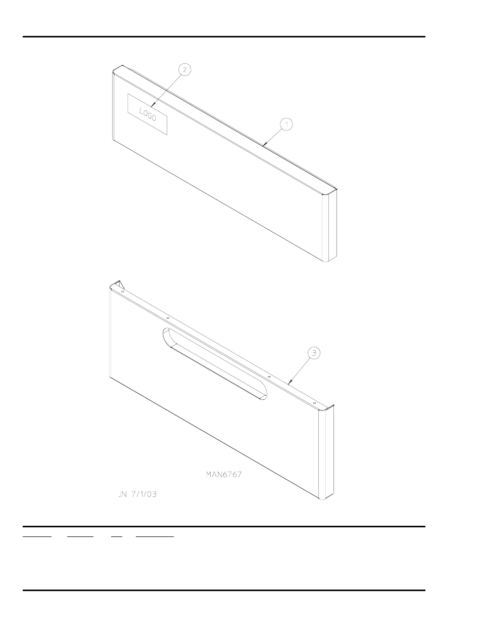 Front panel assemblies | ADC SL20 Gen II User Manual | Page 6 / 36