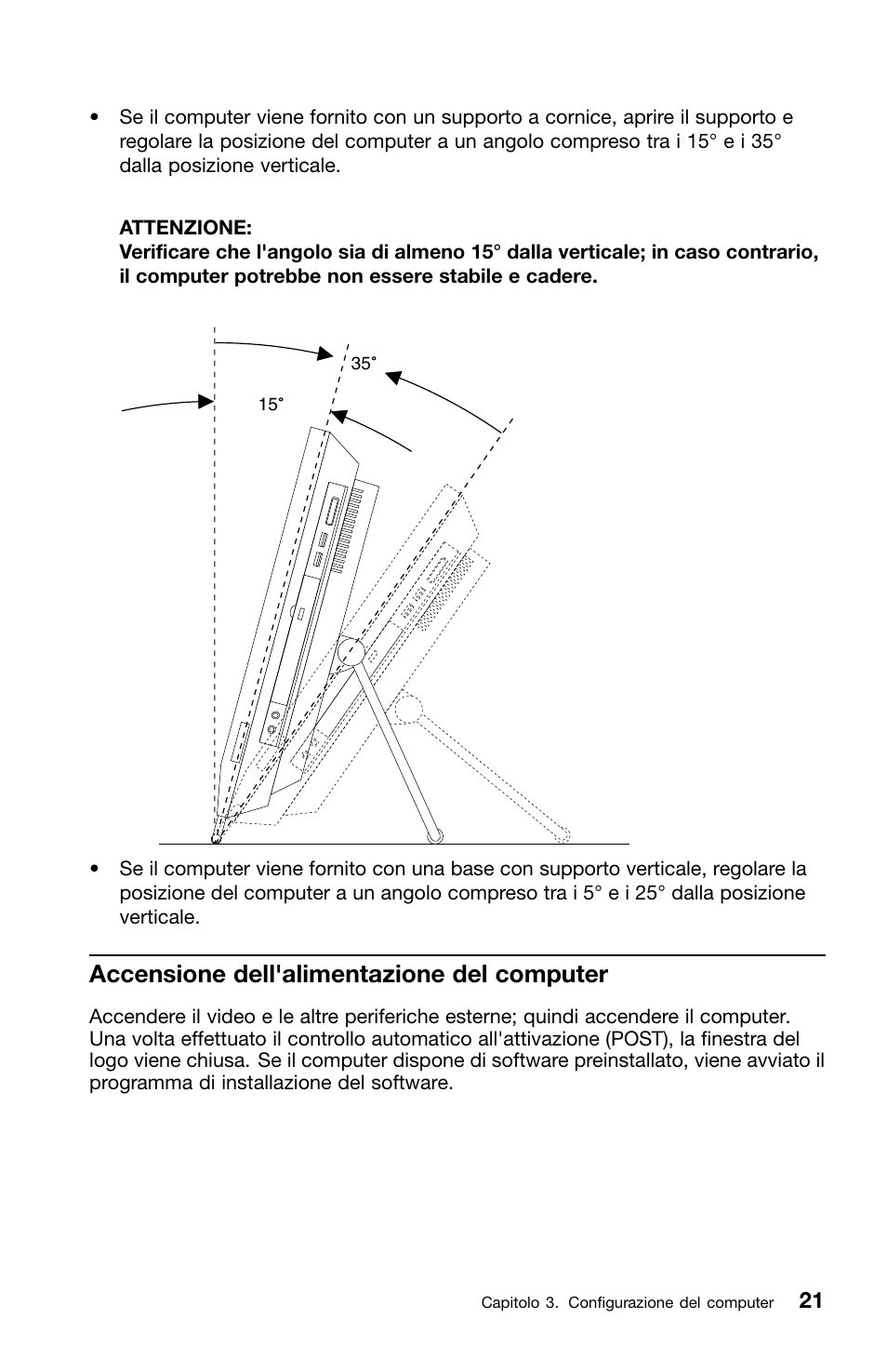 Accensione dell'alimentazione del computer | Lenovo ThinkCentre M70z User Manual | Page 227 / 336