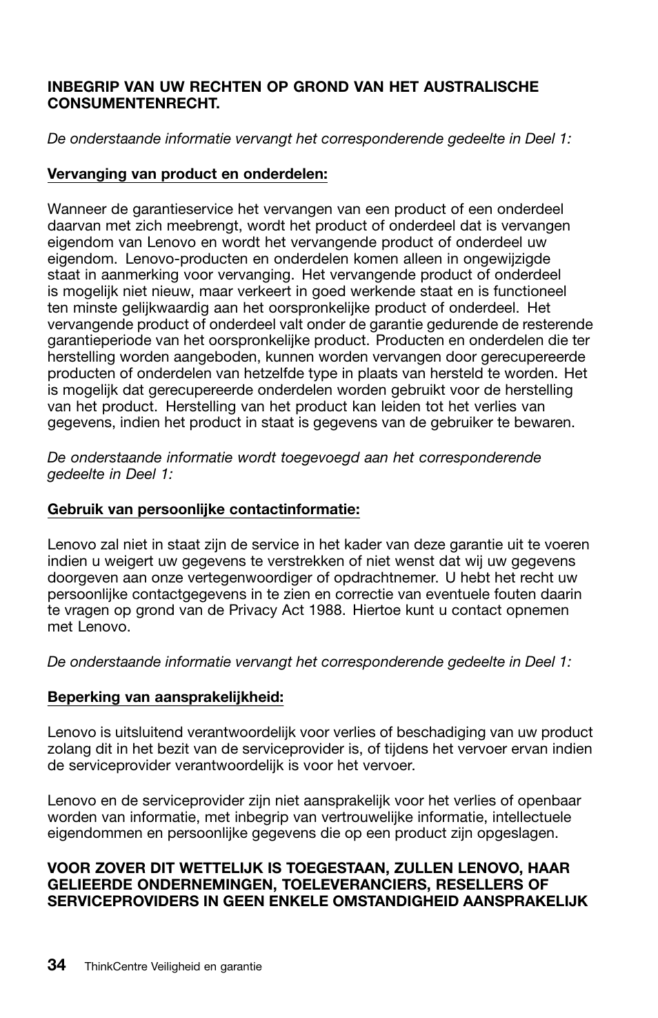 Lenovo ThinkCentre M70z User Manual | Page 304 / 336