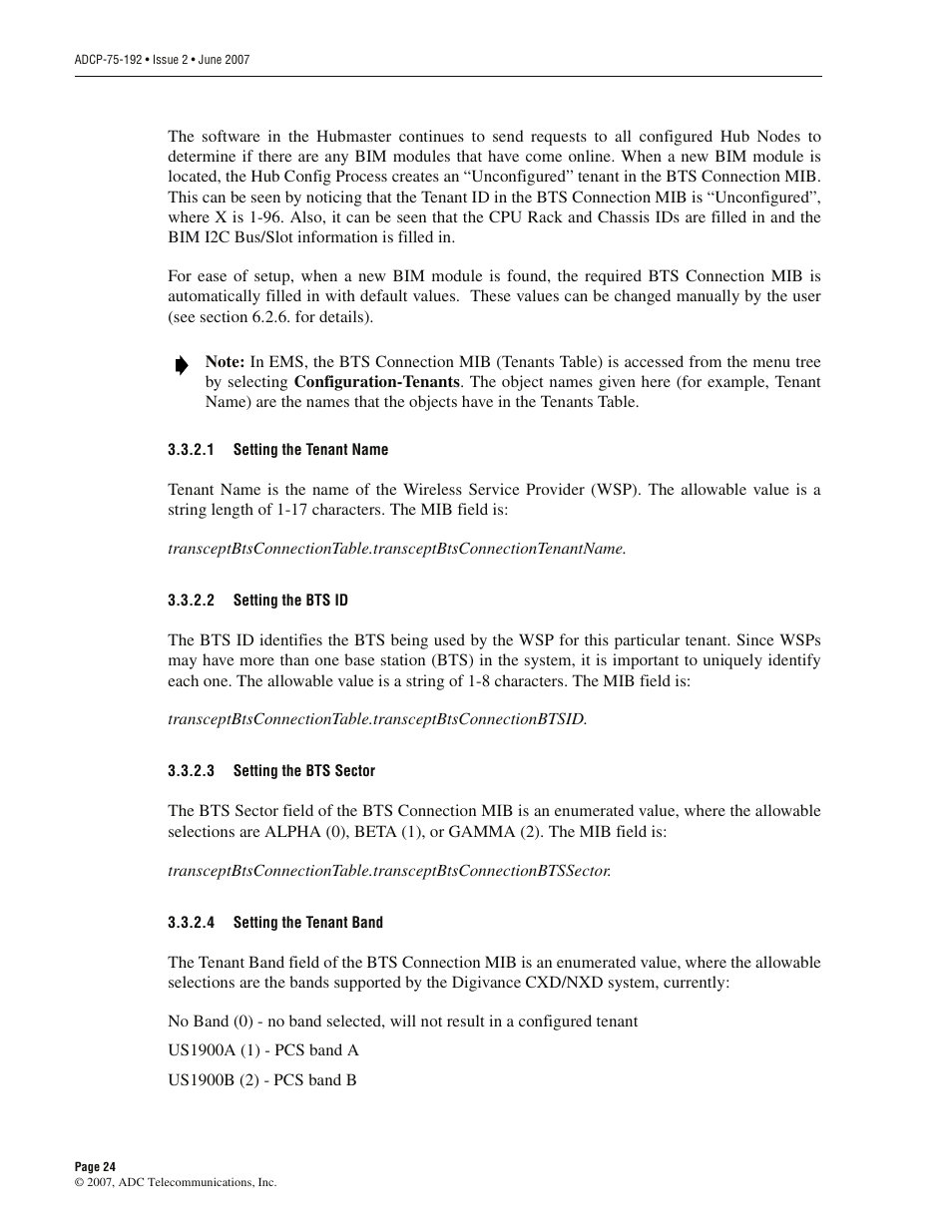 ADC 75-192 User Manual | Page 36 / 74