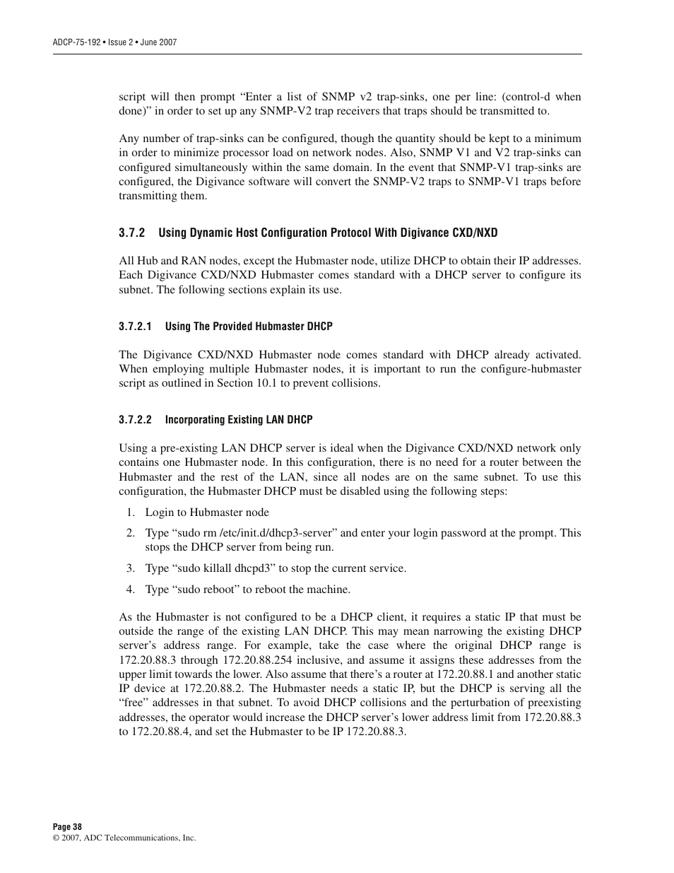 ADC 75-192 User Manual | Page 50 / 74