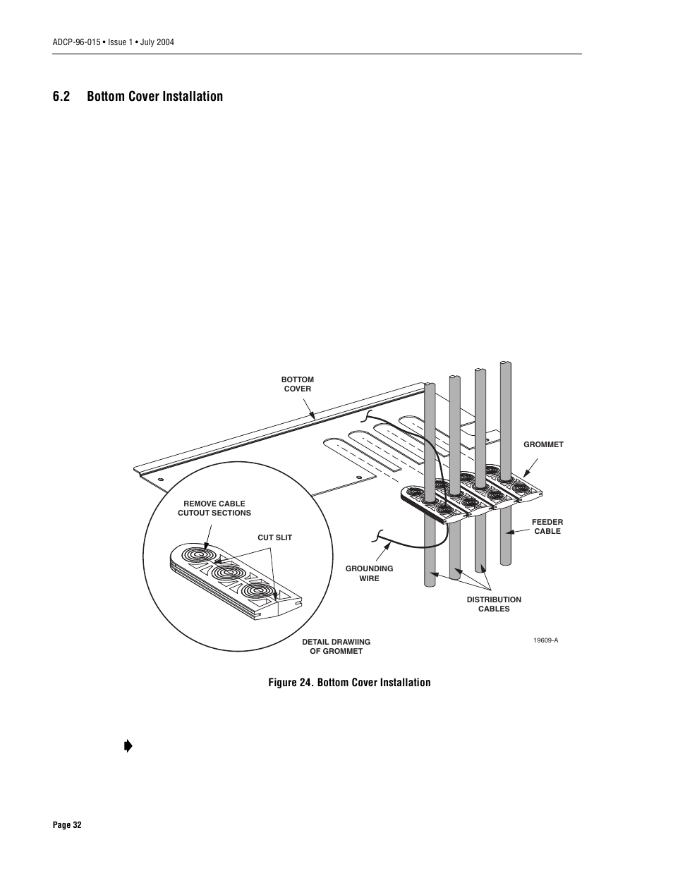2 bottom cover installation, Bottom cover installation | ADC ACE-142S/142V User Manual | Page 38 / 55