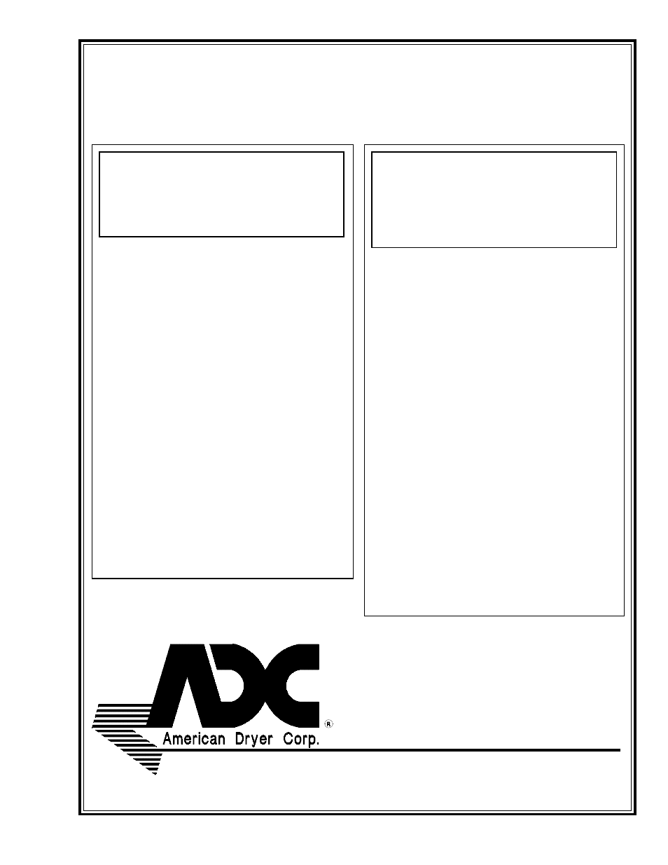 ADC AD-170SE User Manual | 58 pages