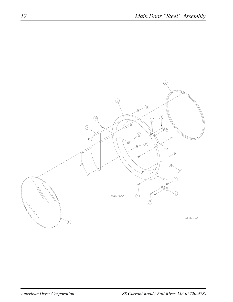 Top locking lint basket assembly | ADC AD-360X2 User Manual | Page 14 / 38
