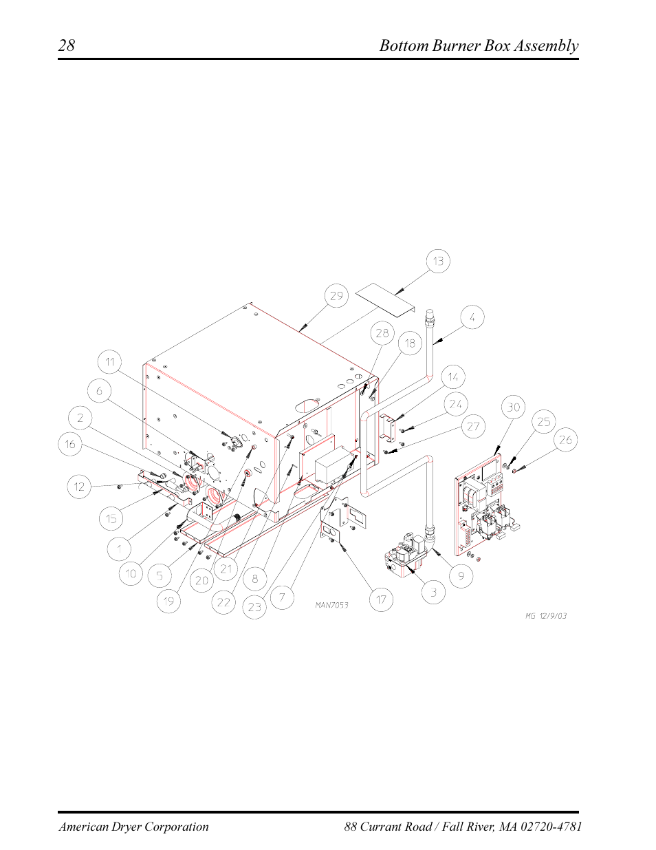 Rear back guard assembly | ADC AD-360X2 User Manual | Page 30 / 38