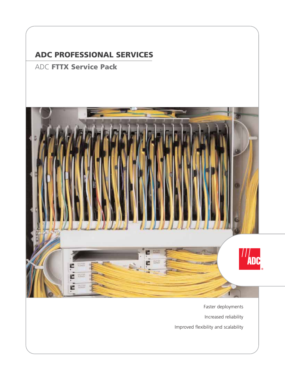 ADC FTTX Service Pack User Manual | 4 pages