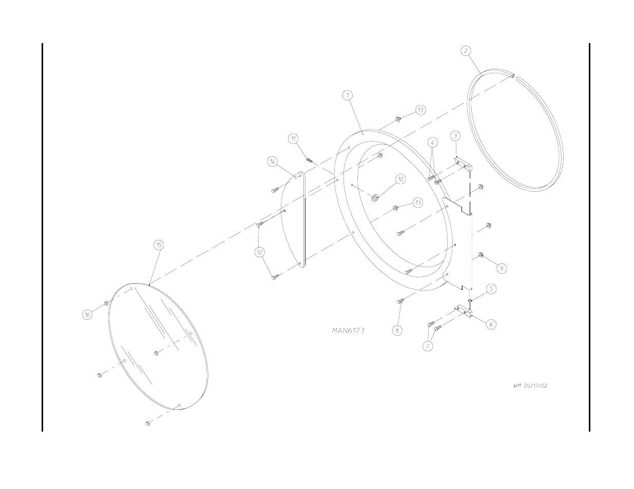 Main door “steel” assembly , 13 | ADC AD-758DV User Manual | Page 14 / 44