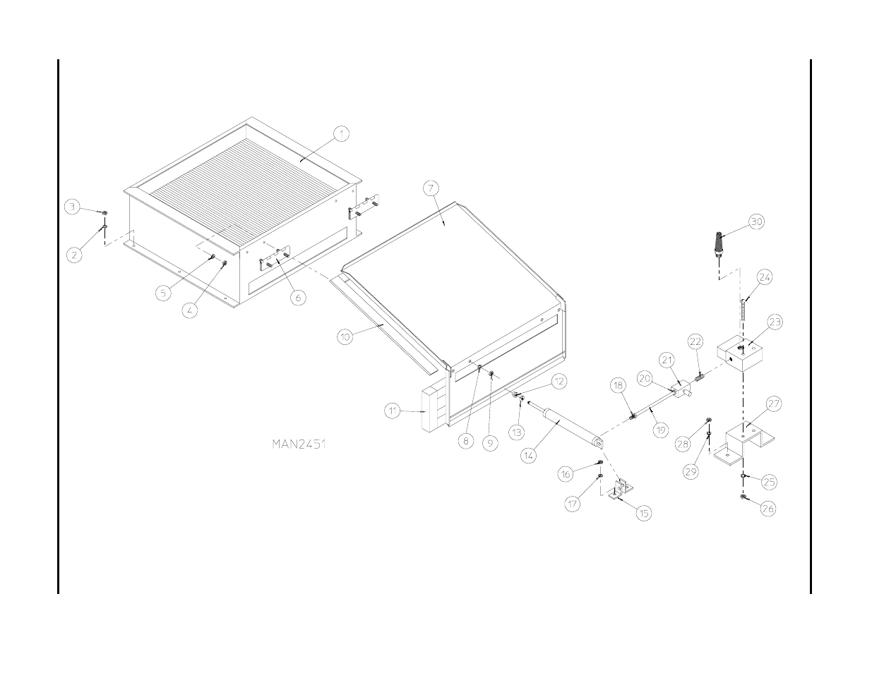 Air-operated steam damper assembly , 31 | ADC AD-758DV User Manual | Page 32 / 44