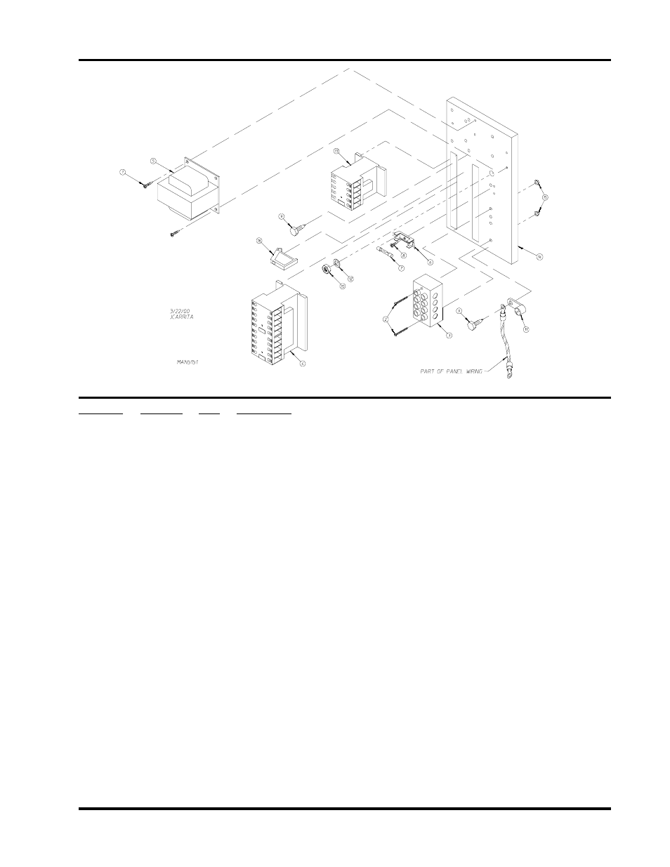 Reversing electric relay panel assembly | ADC AD-758DV User Manual | Page 37 / 44