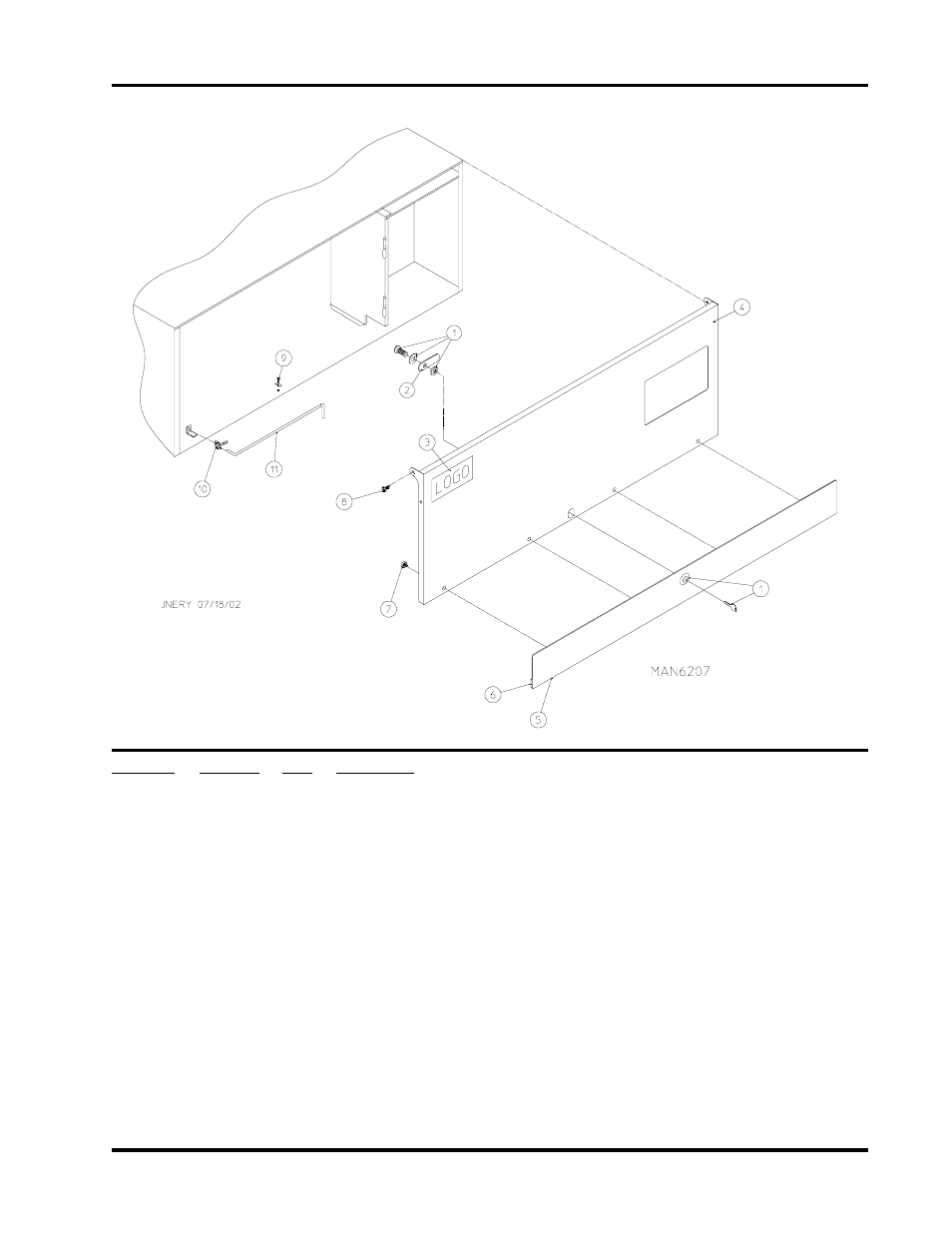 Coin control door assembly, For models mfd. as of july 1, 2002 | ADC AD-758DV User Manual | Page 5 / 44