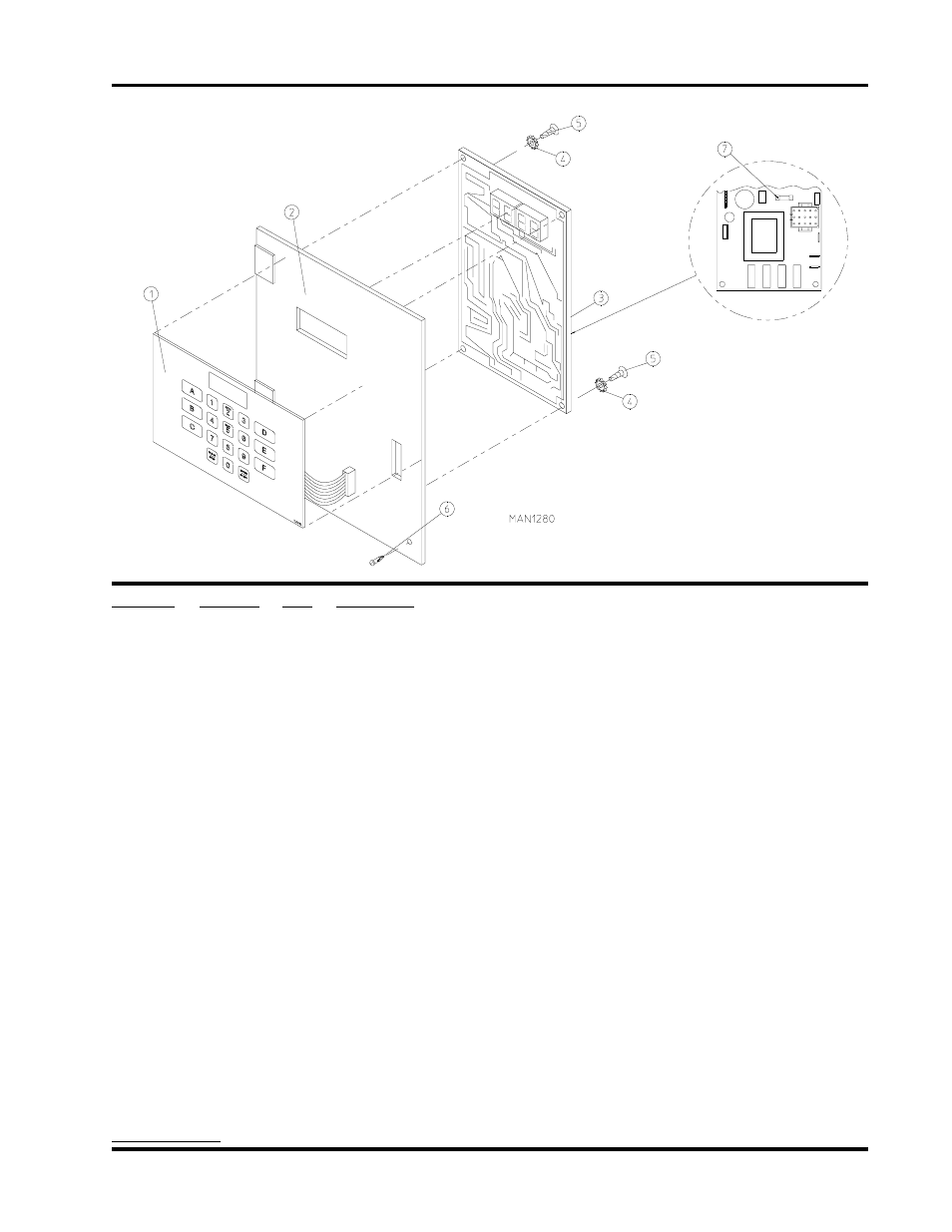 Phase 5 opl microprocessor control panel assembly | ADC AD-758DV User Manual | Page 7 / 44