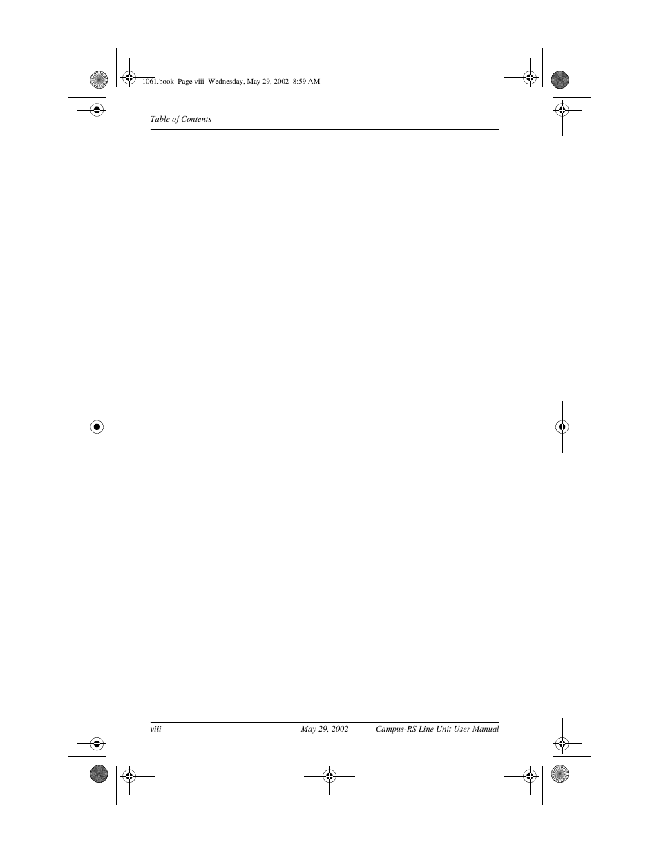 ADC Campus RS Destop Unit User Manual | Page 8 / 32