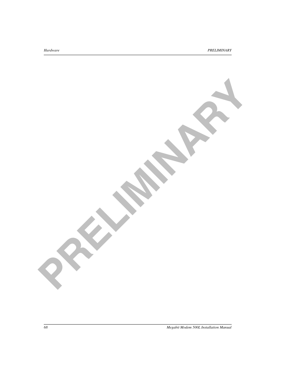 Pr el im in a ry | ADC 500L User Manual | Page 76 / 98