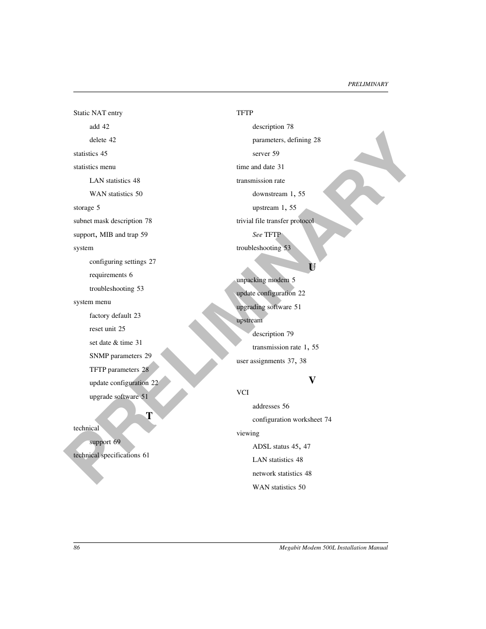 ADC 500L User Manual | Page 94 / 98