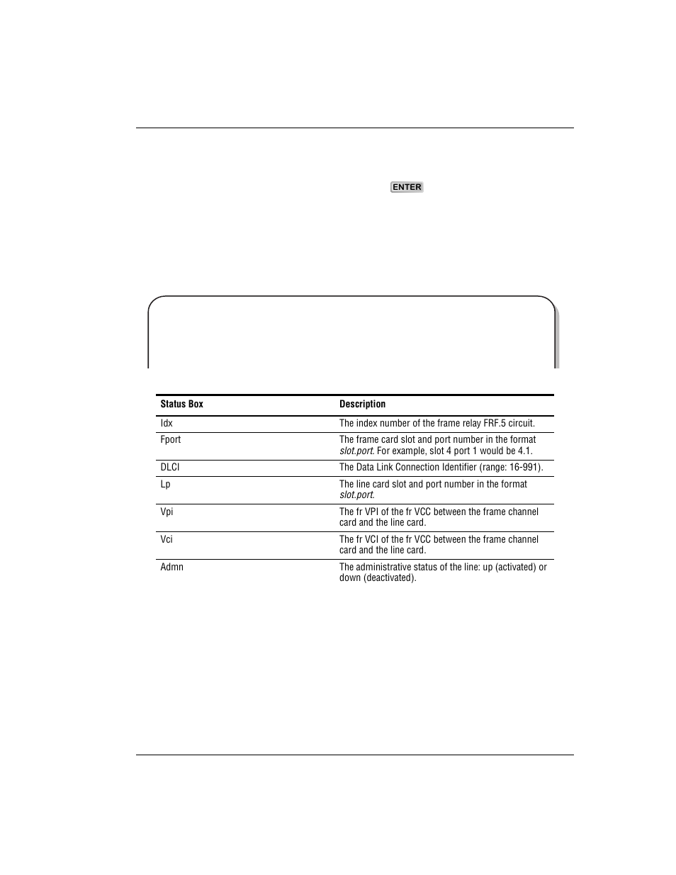 Displaying frame relay frf.5 circuit settings | ADC AVIDIA SWD4573I1 User Manual | Page 251 / 658