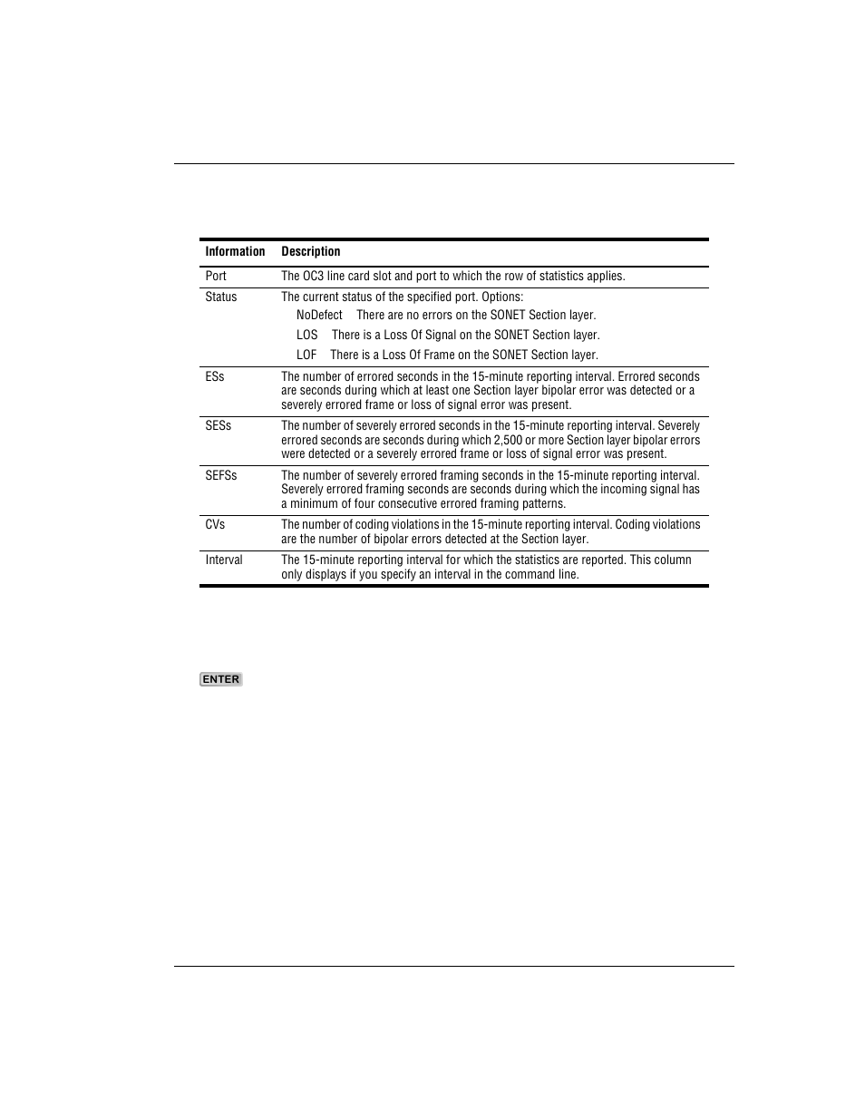 Monitoring sonet line statistics | ADC AVIDIA SWD4573I1 User Manual | Page 307 / 658