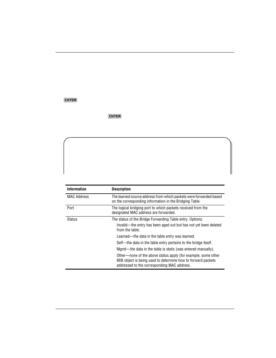 Monitoring bridge forwarding statistics, Onitoring, Ridge | Orwarding, Tatistics | ADC AVIDIA SWD4573I1 User Manual | Page 339 / 658